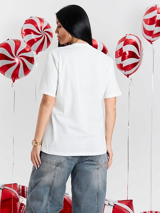 Женская футболка мод.2083 / Экрю