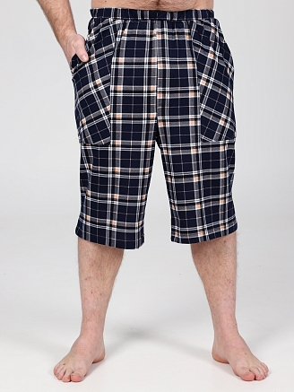 Мужские шорты ШК-279 / Бежевая клетка