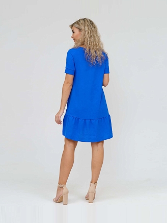 Женское платье мод.1425/2 / Синий
