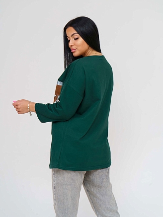 Женская туника мод.1714/1 / Зеленый