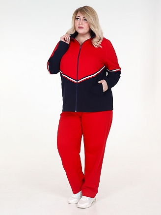 Женский костюм ЛИДЕР КФ-21 / Красный
