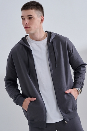 Костюм мужской на молнии 14477 / графит