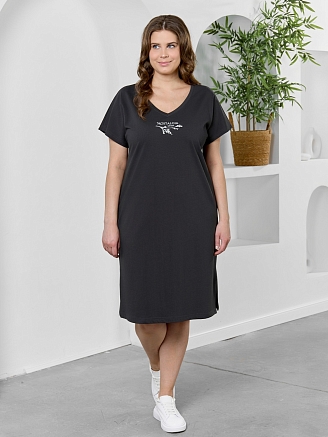 Женская туника Эфир / графитовый