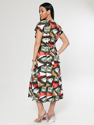 Женское платье Рамка ПлК-623 / Самоцветы