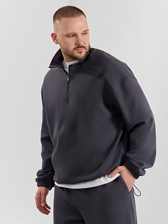 Мужская толстовка Интер-1 / графитовый