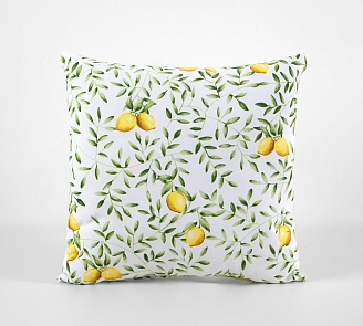 Подушка декоративная рогожка / Дары 1