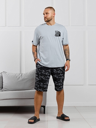 Костюм мужской Экипаж-4 / светло-серый