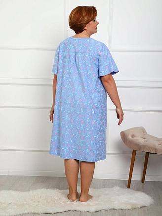 Женская сорочка Мариам / голубой