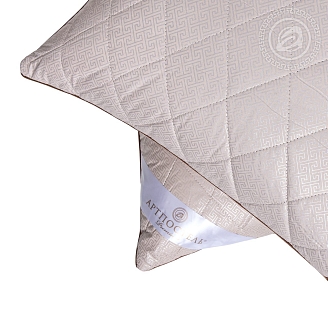 Подушка "Верблюжья шерсть" тик / Премиум