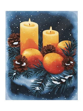 Полотенце кухонное вафельное полотно купон / Новогоднее (в ассортименте)