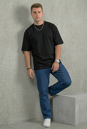 Мужская футболка 14515 / черный