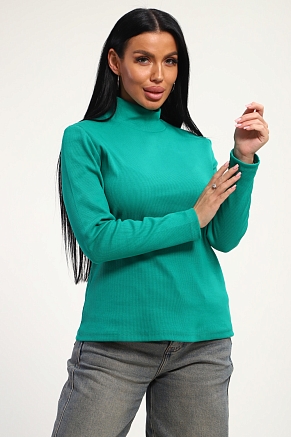 Женская водолазка 74721 / морская волна