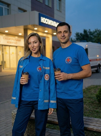 Футболка Скорая помощь М-204-24