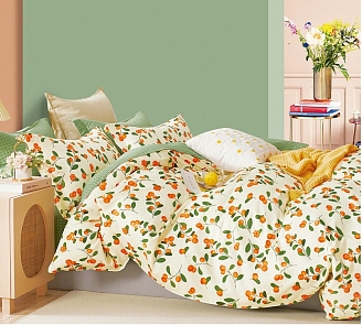 Постельное белье сатин люкс / Брусника