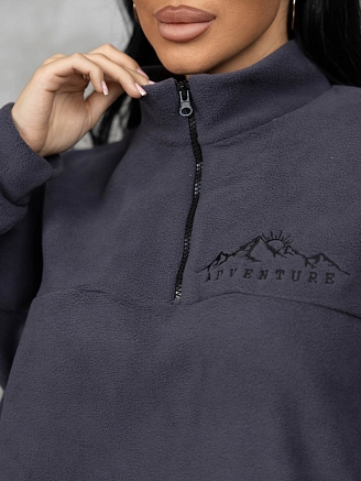 Женский костюм мод.2079/6 / Темно-серый