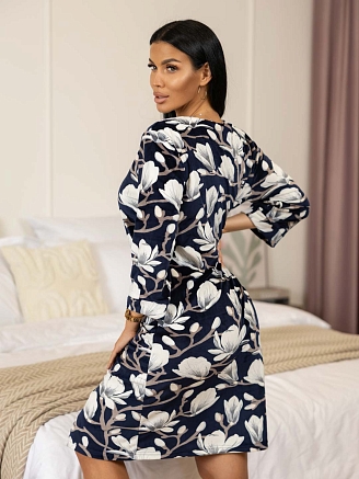 Женский халат мод.984/2 / Синий