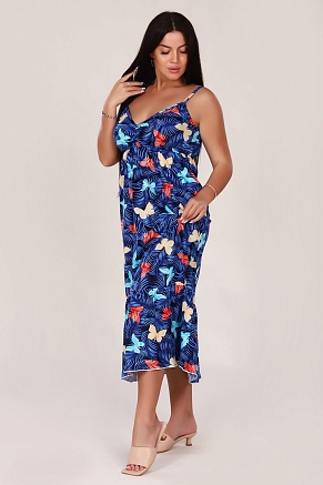 Женский сарафан Баттерфляй 446 / Синий