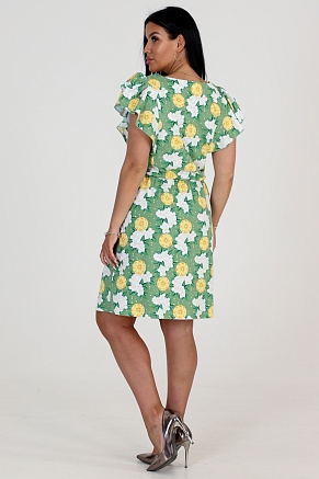 Женское платье 24763 / зеленый