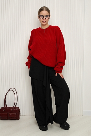 Женский джемпер 84505 / бордо