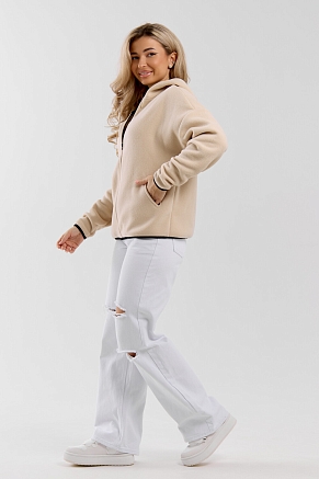 Женская толстовка 36991 / бежевый