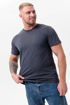 Футболка унисекс 8471/2 / антрацит