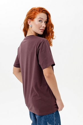 Мужская футболка 8503/1 / шоколад+орел