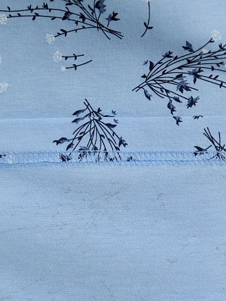 Женская ночная сорочка Канна-1 / голубой