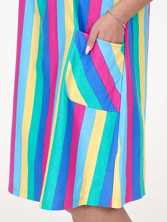 Женский сарафан Вертикаль СК-418 / Радуга