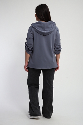 Женская рубашка 31987 / серый