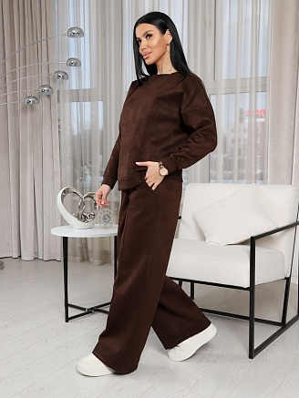 Женский костюм мод.2125/3 / Коричневый