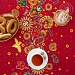 Скатерть рогожка / Конфетки-бараночки №4
