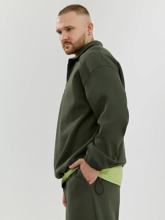 Мужская толстовка Интер-1 / хаки