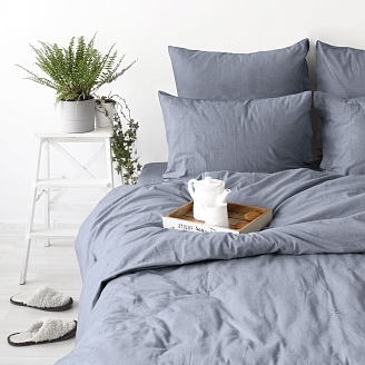 Пододеяльник "Verossa" Melange / Indigo