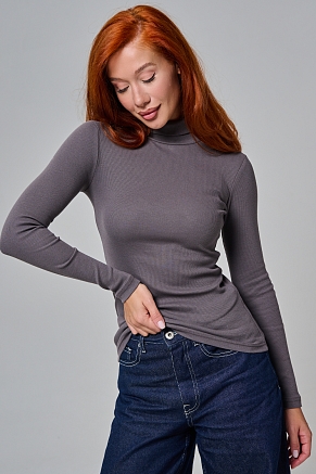 Женская водолазка 14439 / темно-серый