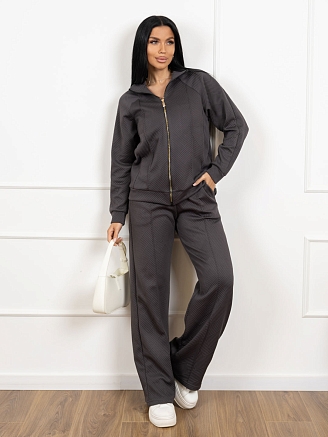 Женский костюм мод.2128/1 / Серый