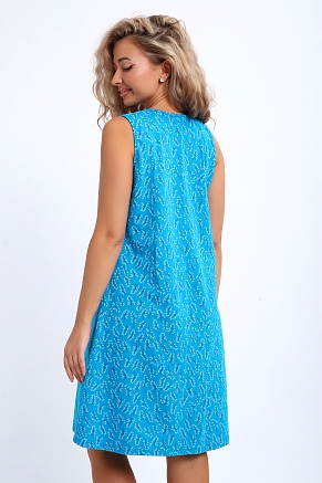 Женская сорочка 30140 / темно-бирюзовый