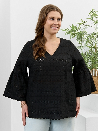 Женская блузка Милица-2 / черный-5