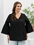 Женская блузка Милица-2 / черный-5