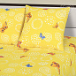 Детское постельное белье бязь арт.112 Оранжевое лето