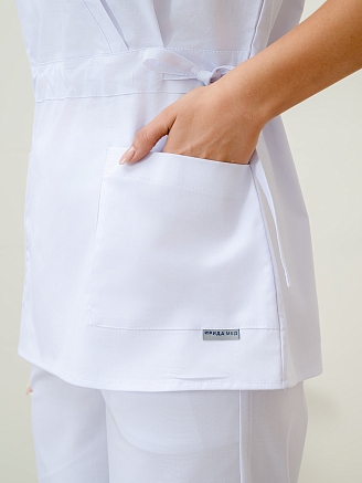 Рубашка медицинская женская М-212-0 Вискоза/Стрейч