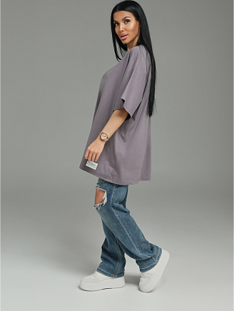 Женская футболка Анита-2 / Светлый графит