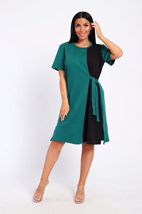 Женская туника 35285 / зеленый