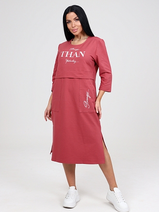 Женское платье СПРИНТ ПлФ-43 / Брусничный