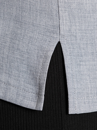 Женская блузка "Женский каприз-3" / серый