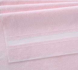 Полотенце махровое Меридиан Розовое
