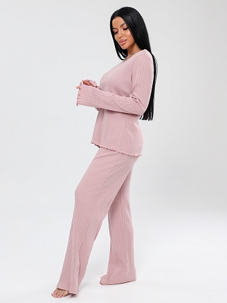 Женская пижама П-104(Риб) / Розовый