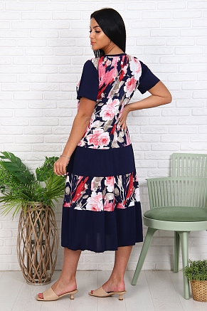 Женское платье 31525 / цветы