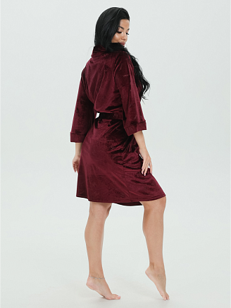 Женский халат Ирма / Бордо
