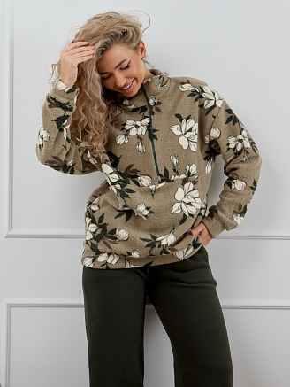 Женский костюм М-1014 / Цветок хаки