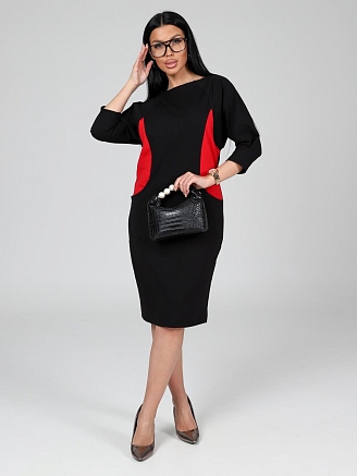 Женское платье Рулада / Красный